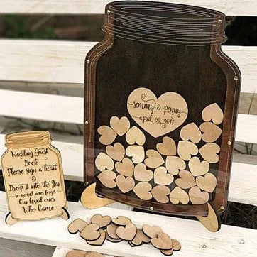Livre d’or de mariage en Bouteille de pantherlox