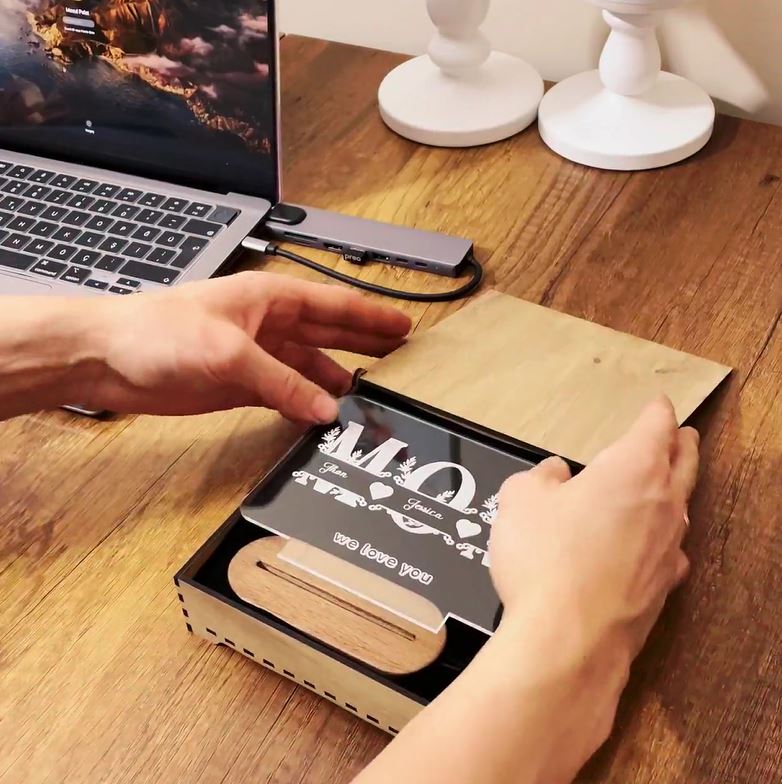 NOURY Veuilleuse à led personnalisée