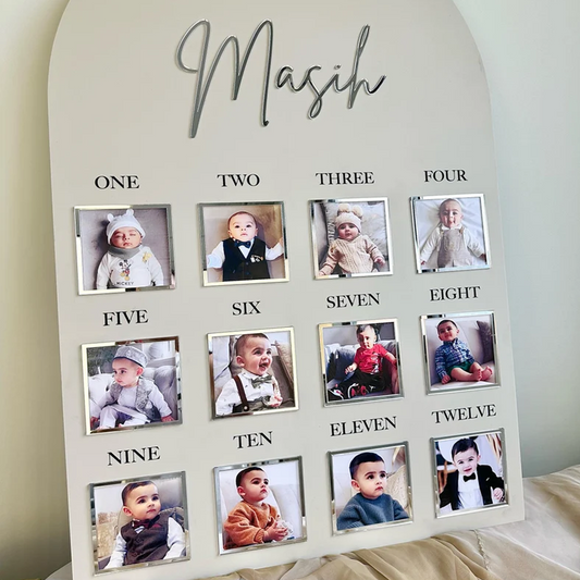 Tableau 1er anniversaire personnalisé