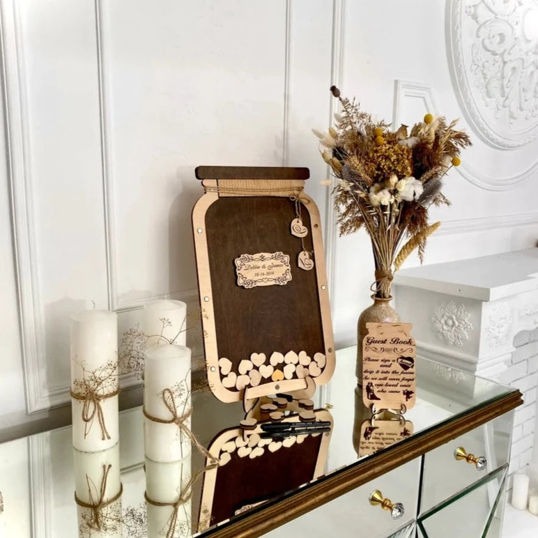 Livre d’or de mariage en Bouteille de pantherlox