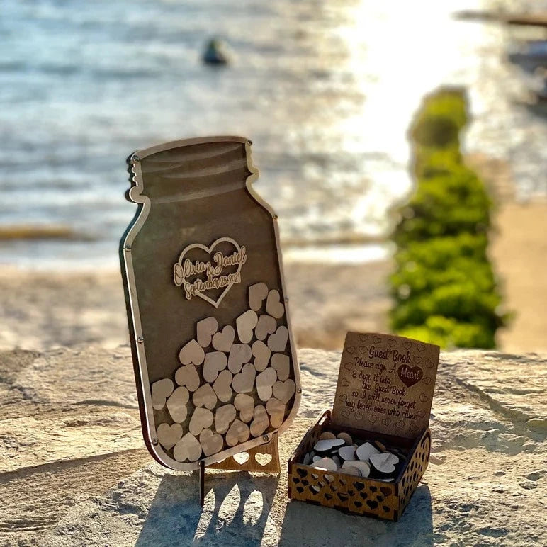 Livre d’or de mariage en Bouteille de pantherlox