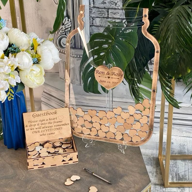 Livre d’or de mariage en Bouteille de pantherlox