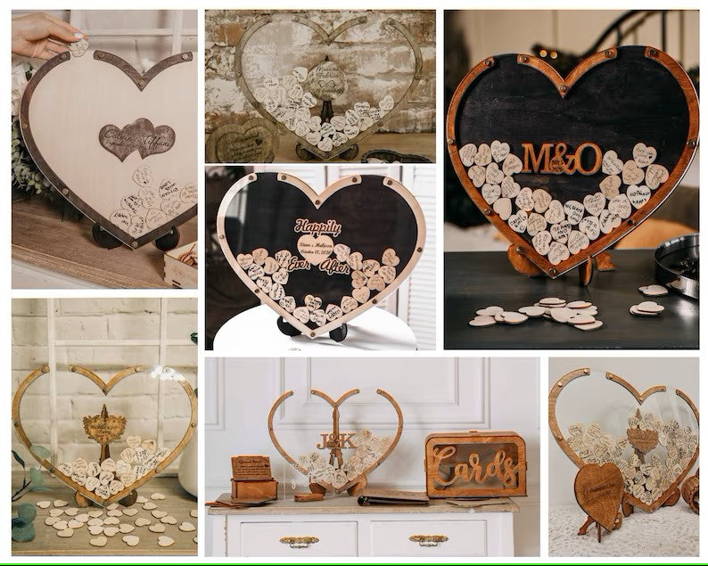 Livre de mariage de Mason-Jar de pantherlox