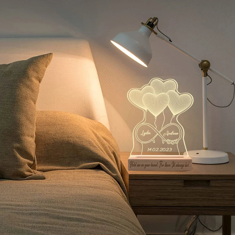 NOURY Veuilleuse à led personnalisée