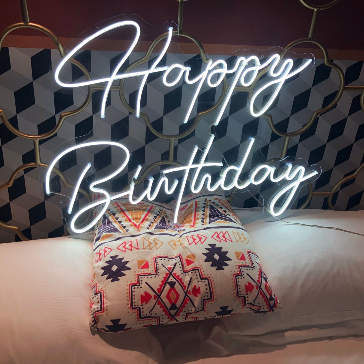 Enseigne Au Néon Joyeux Anniversaire