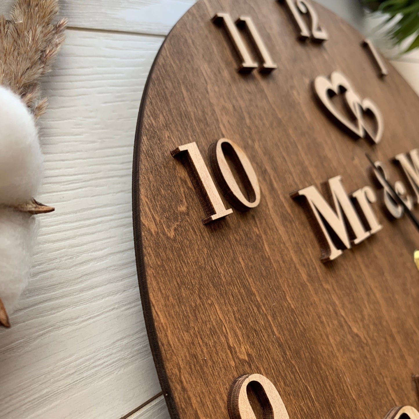 Horloge Murale Familiale Personnalisée