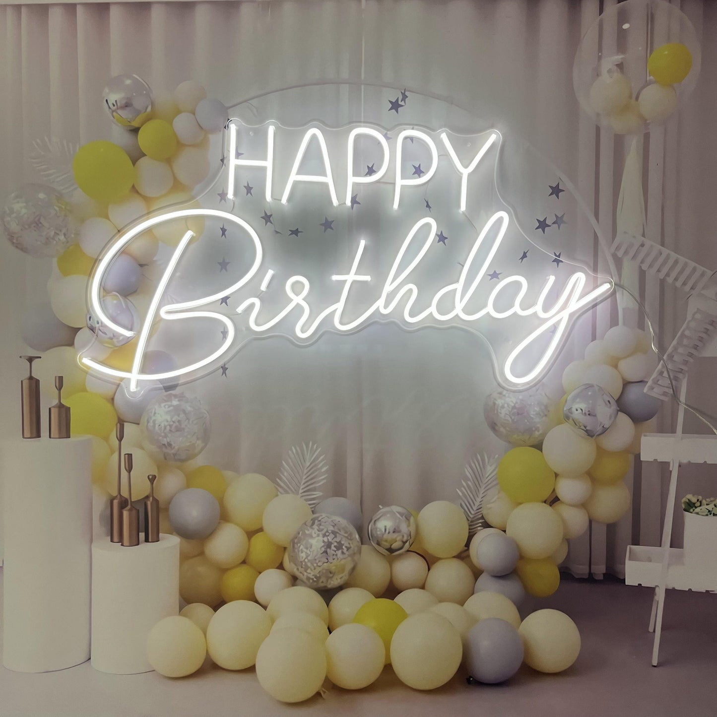 Enseigne Au Néon Joyeux Anniversaire