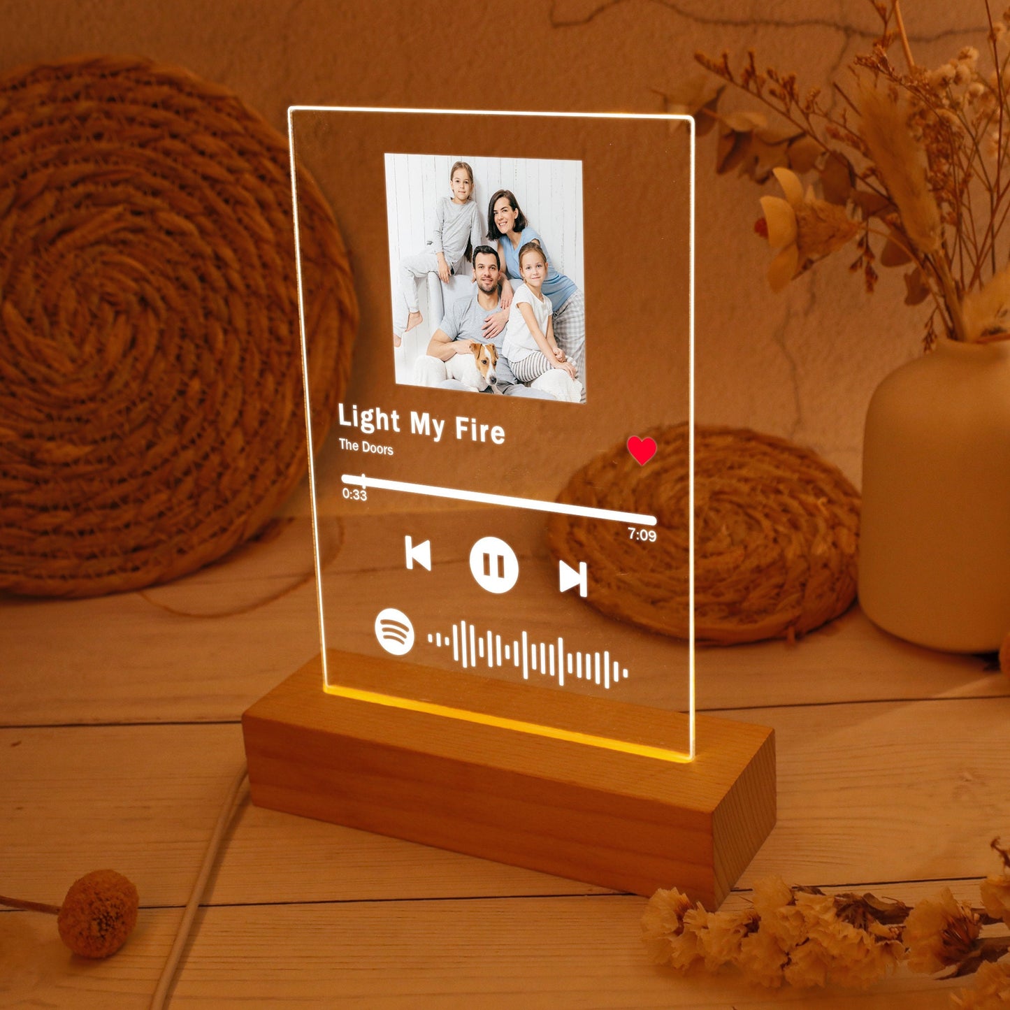 Plaque de musique personnalisée de Pantherlox