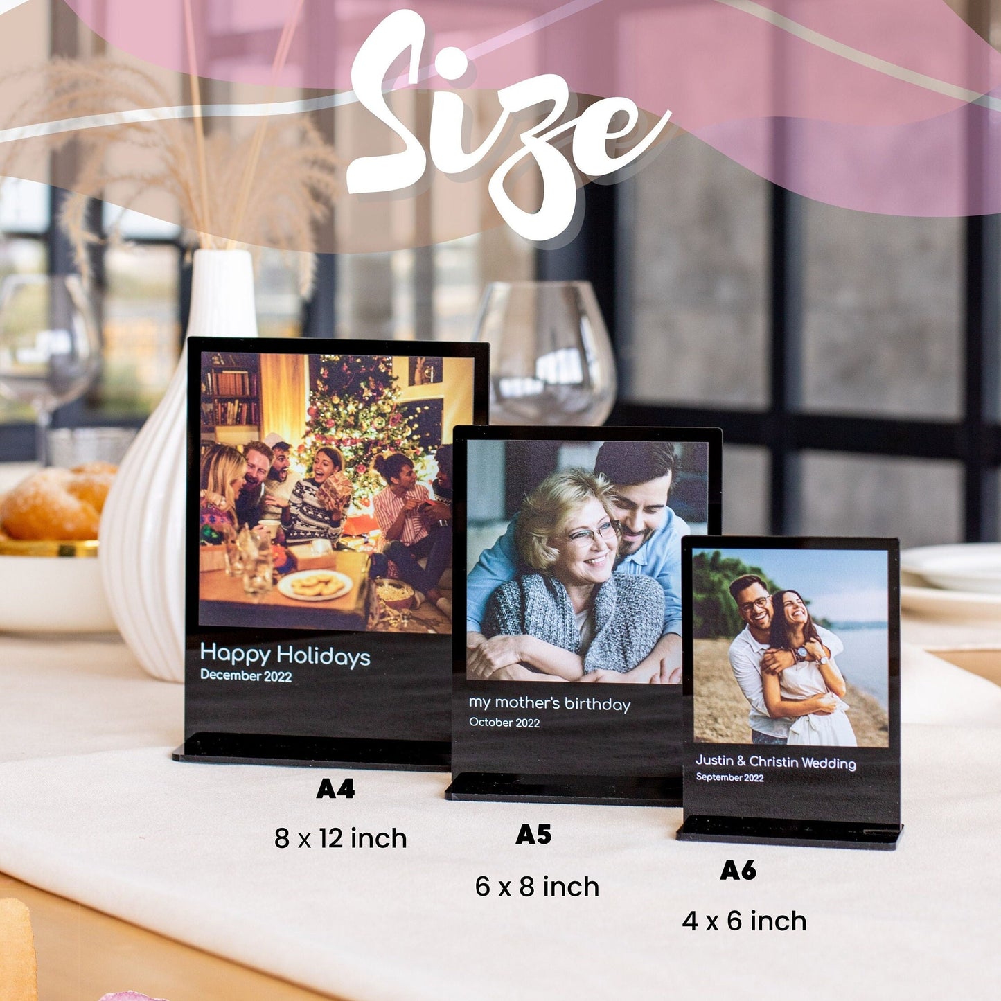 Plaque Photo Personnalisée