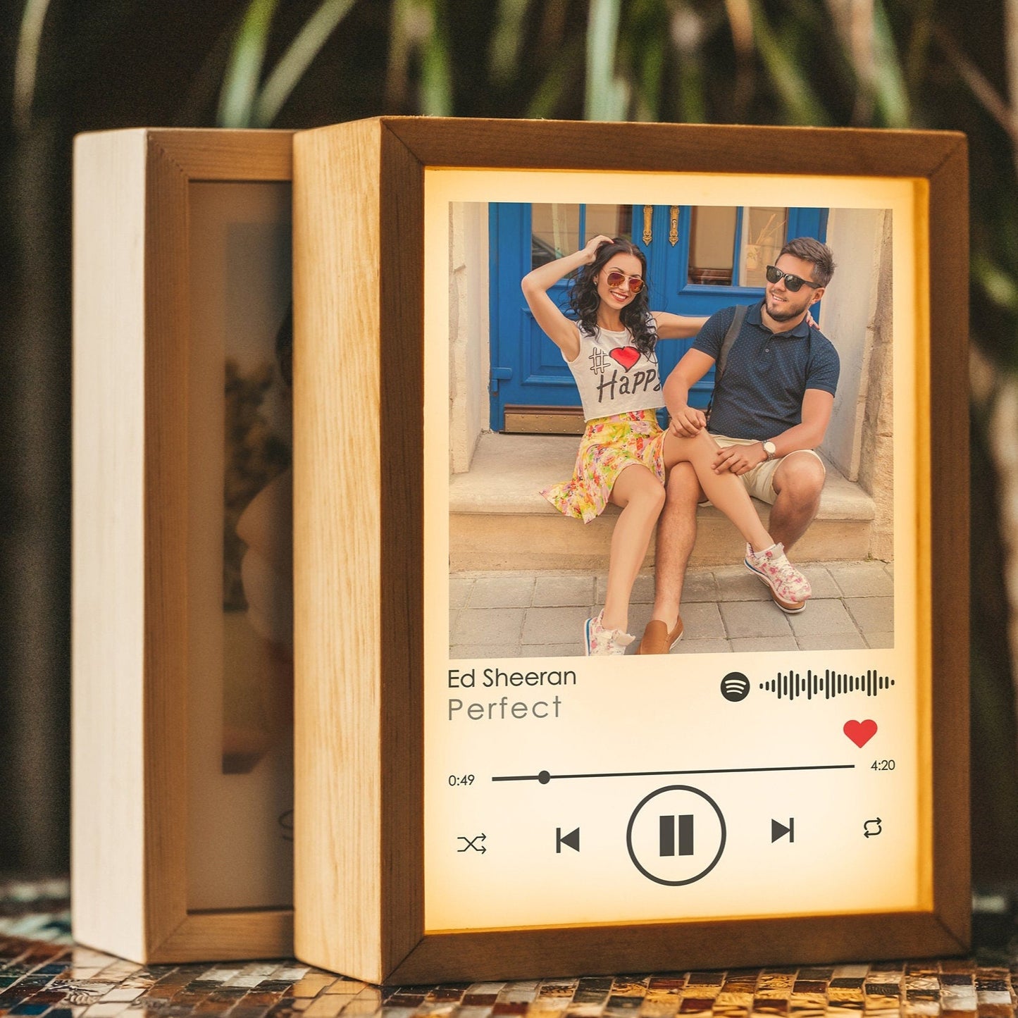 Cadre Personnalisé avec LED Lights Photo Box