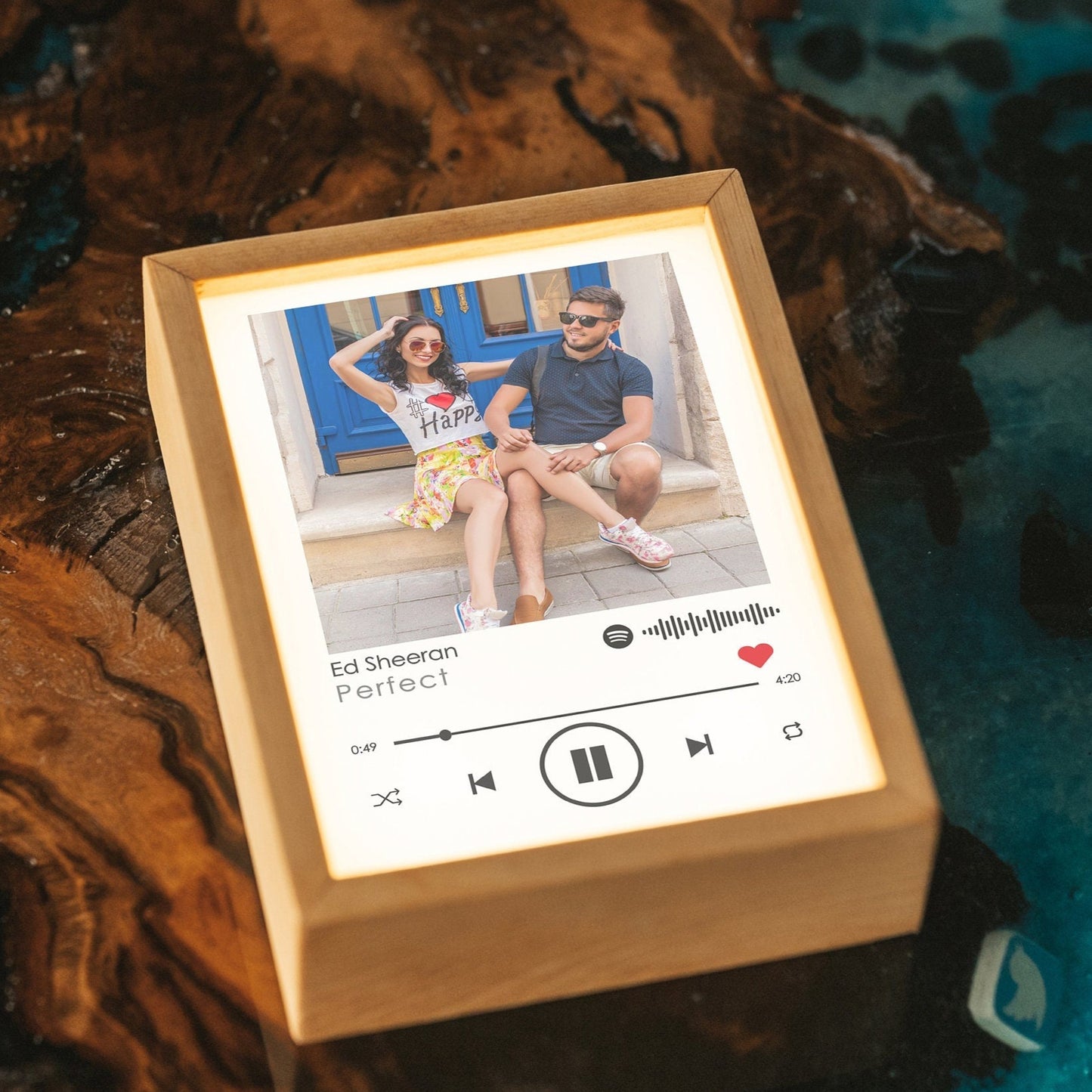 Cadre Personnalisé avec LED Lights Photo Box