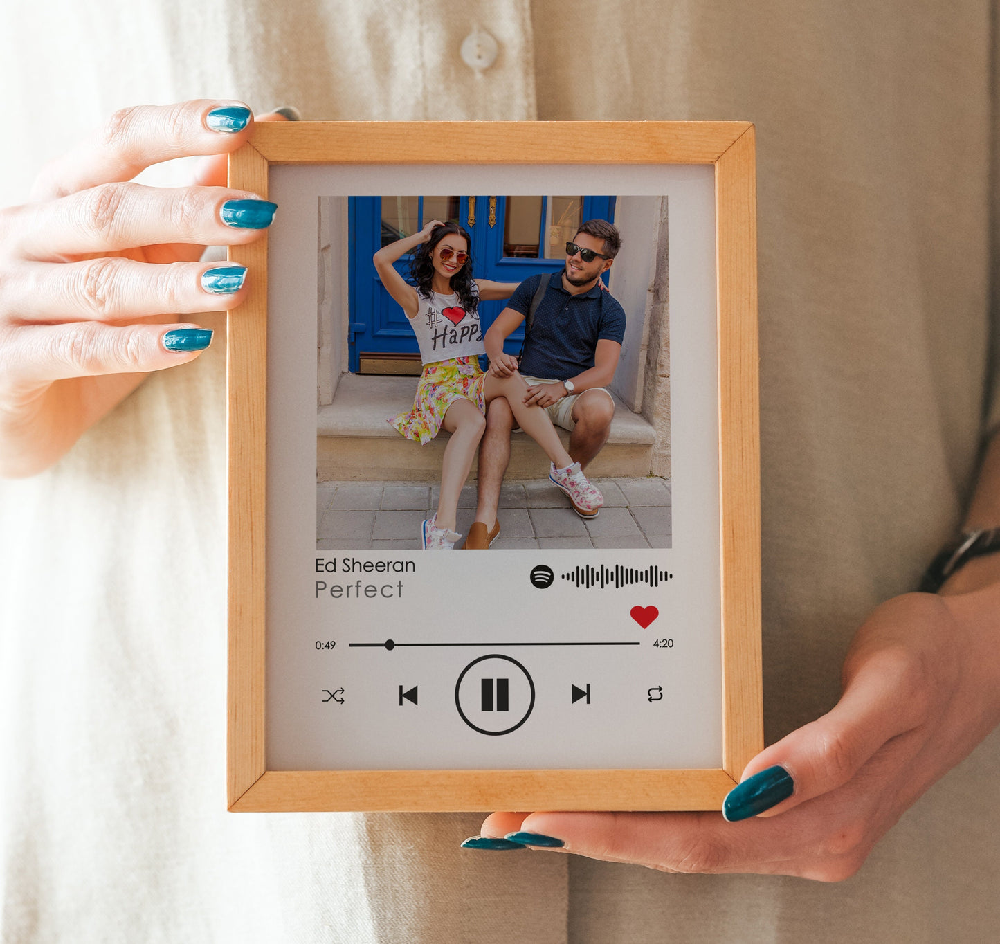 Cadre Personnalisé avec LED Lights Photo Box