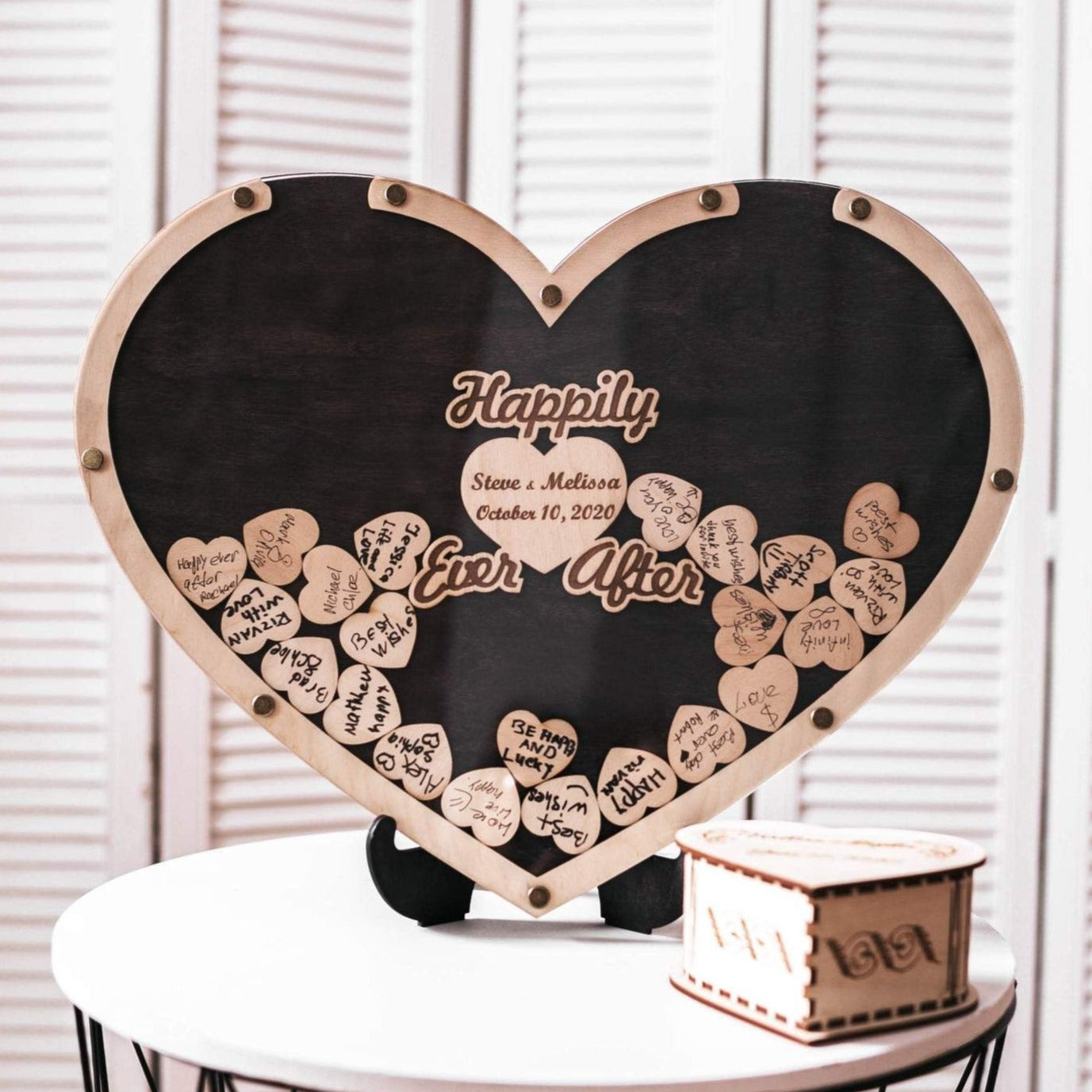 Livre de mariage de Mason-Jar de pantherlox