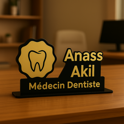 Plaque Nominale Professionnelle