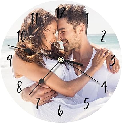 Horloge Murale Personnalisée avec Photo