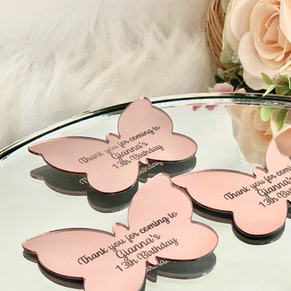 Étiquette Papillon Personnalisée