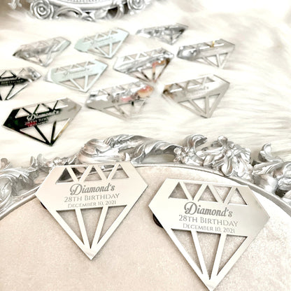 Médaillon Diamant Personnalisé