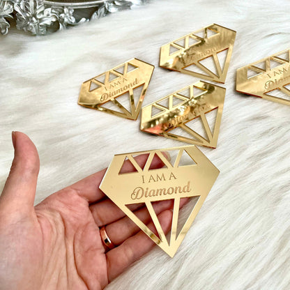 Médaillon Diamant Personnalisé