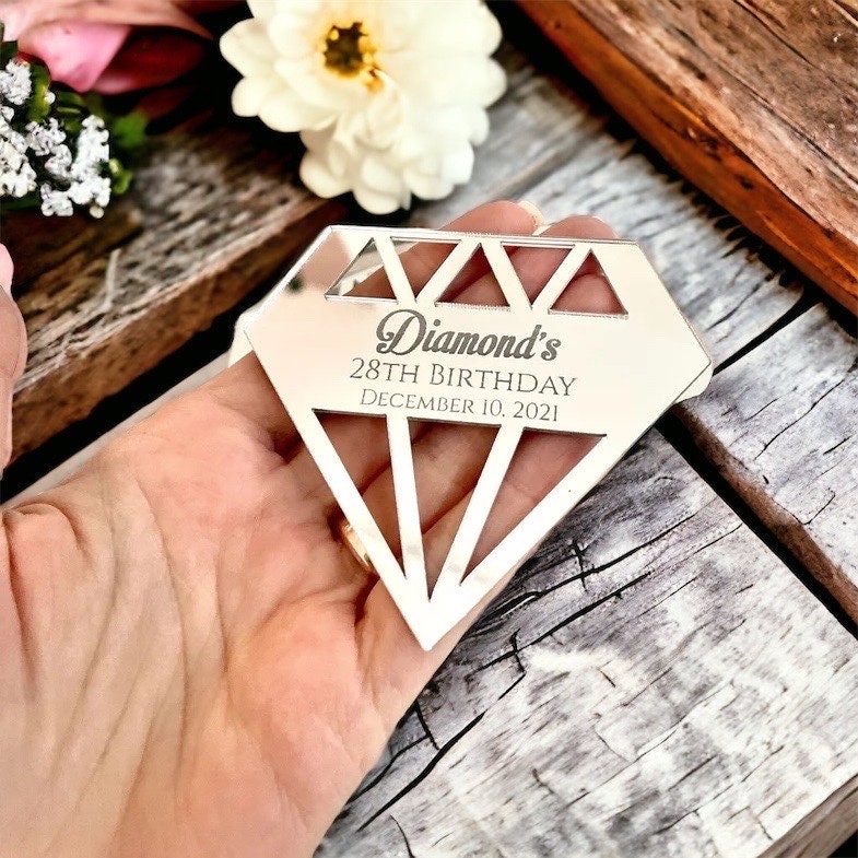 Médaillon Diamant Personnalisé