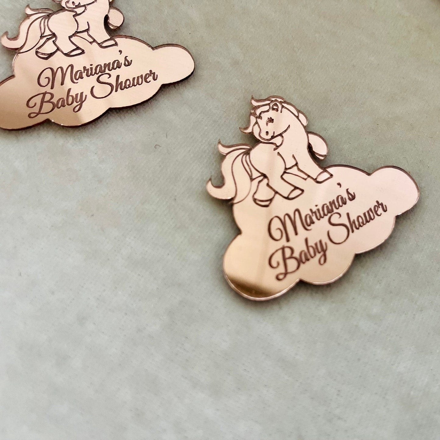 Étiquette Nuage avec Licorne