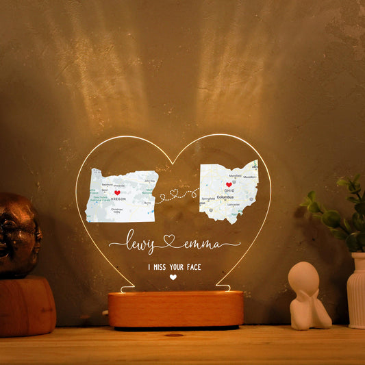 Veilleuse Amour à Distance